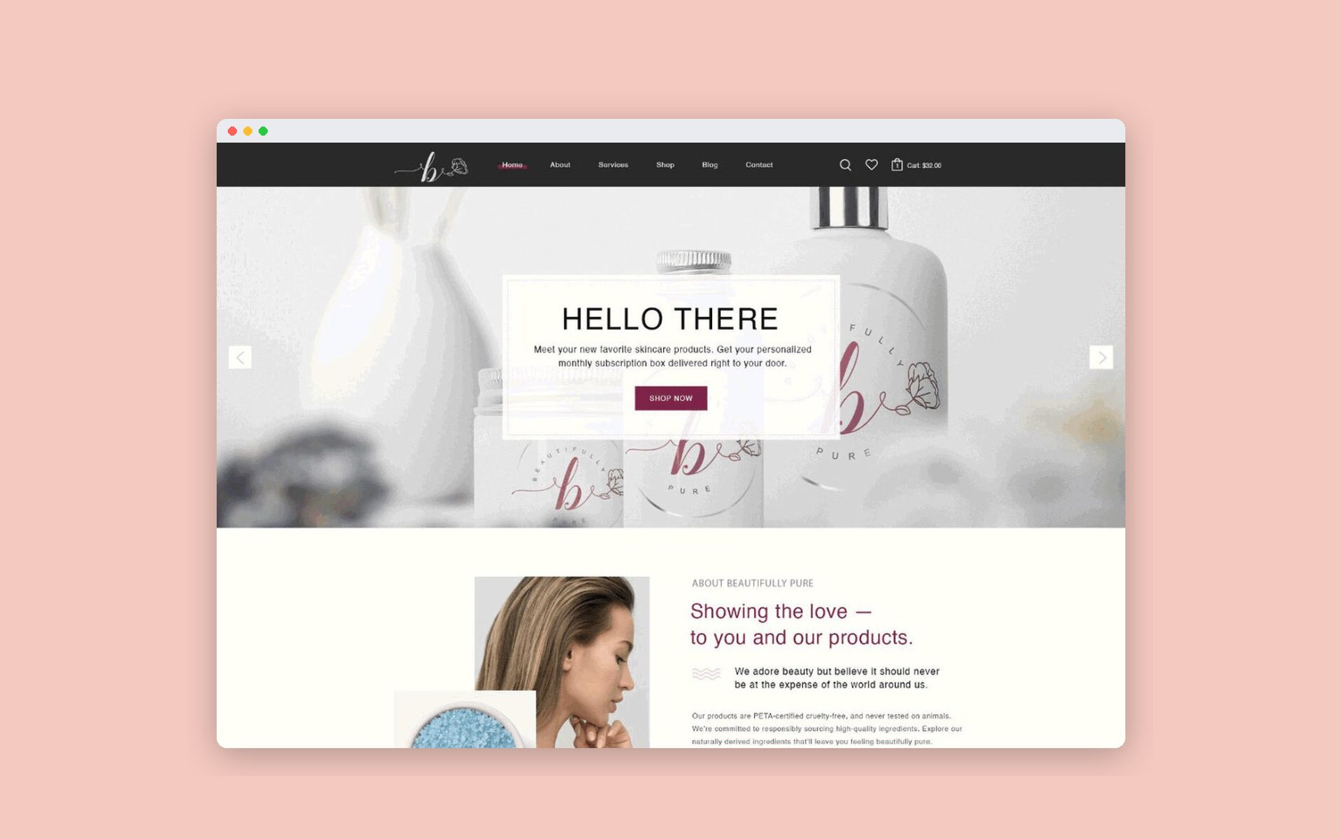Beautifully Pure — Brand from scratch