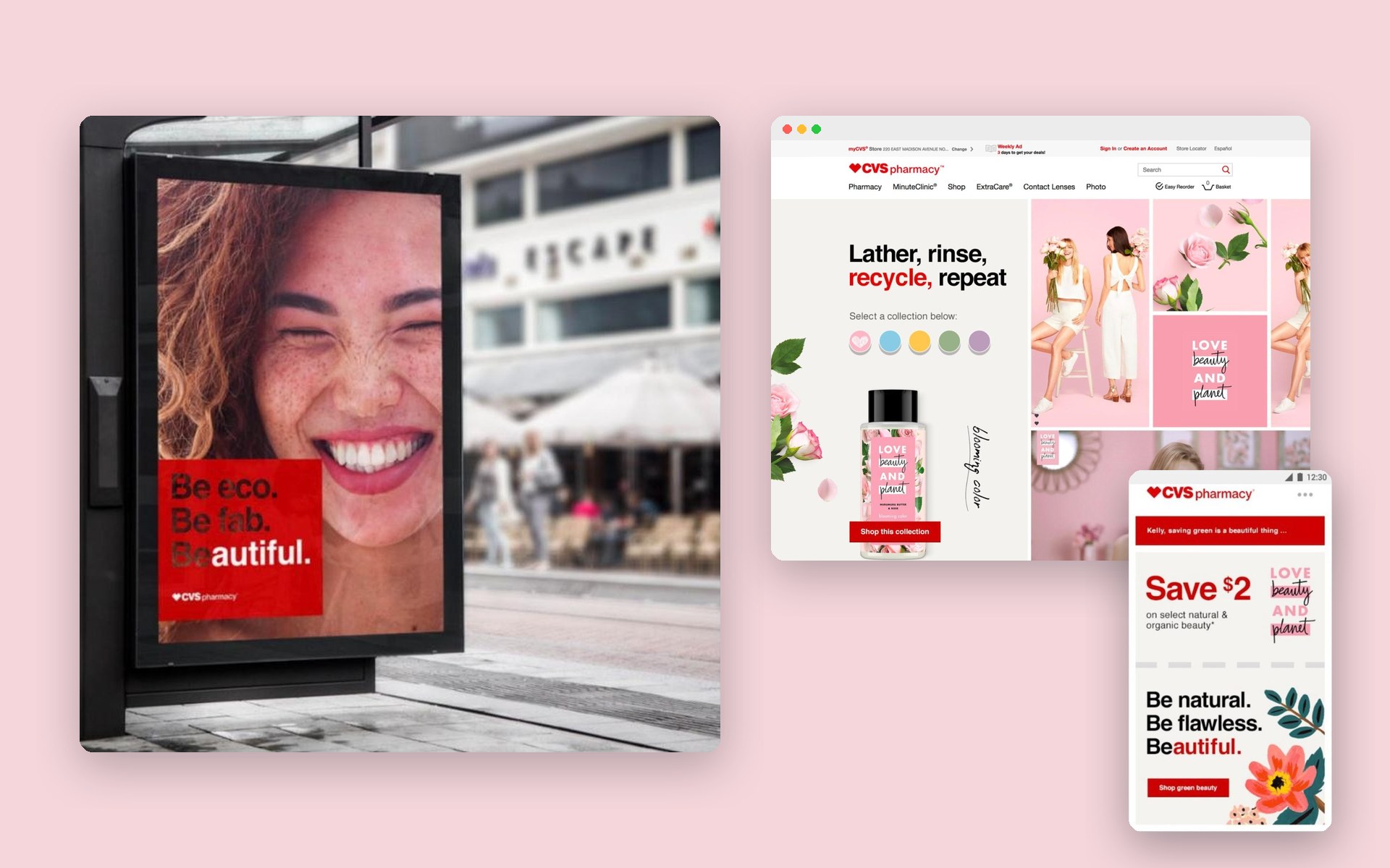 Love Beauty and Planet × CVS — Integrated Campaign