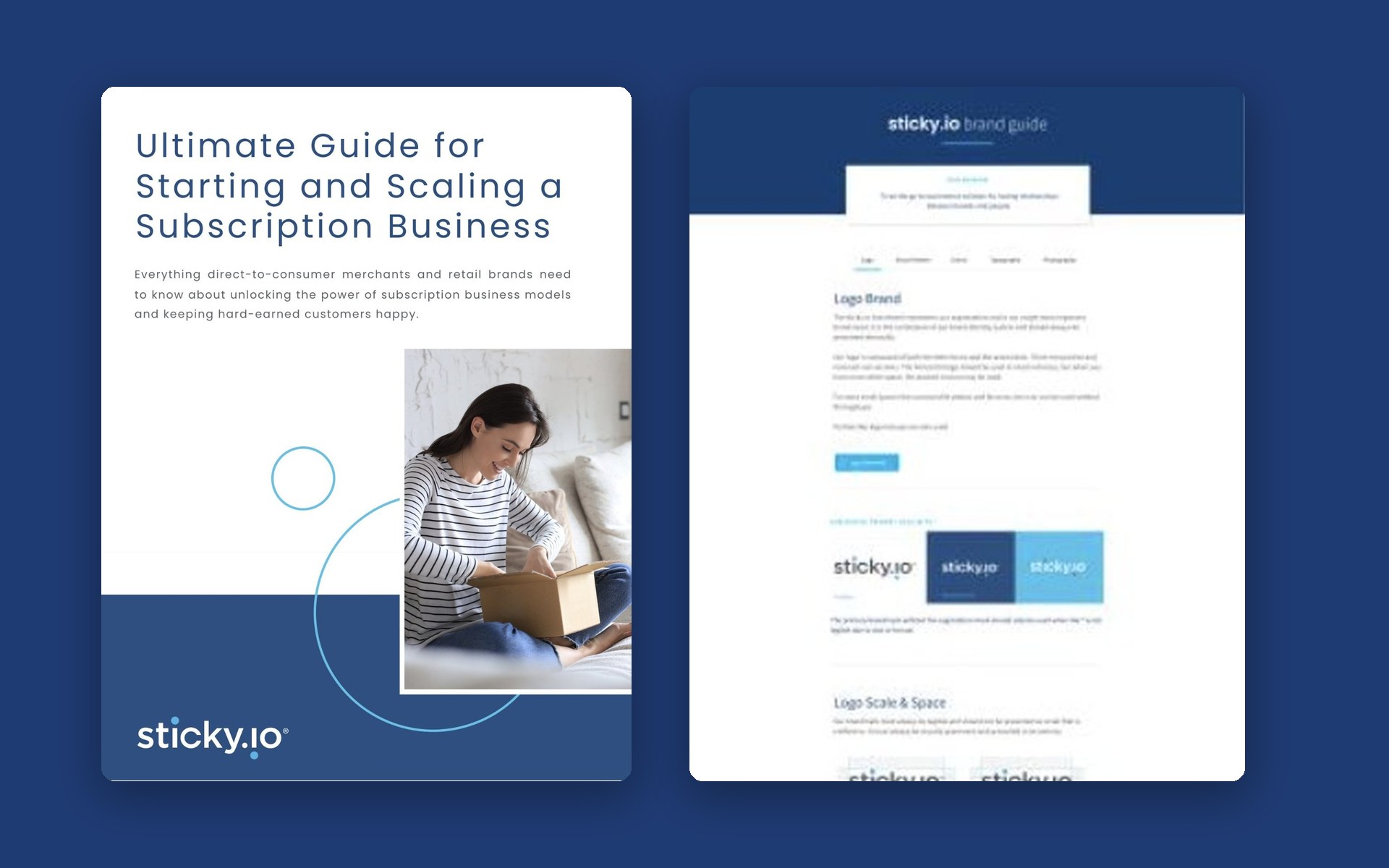 sticky.io Brand System — Brand Identity · Style Guide